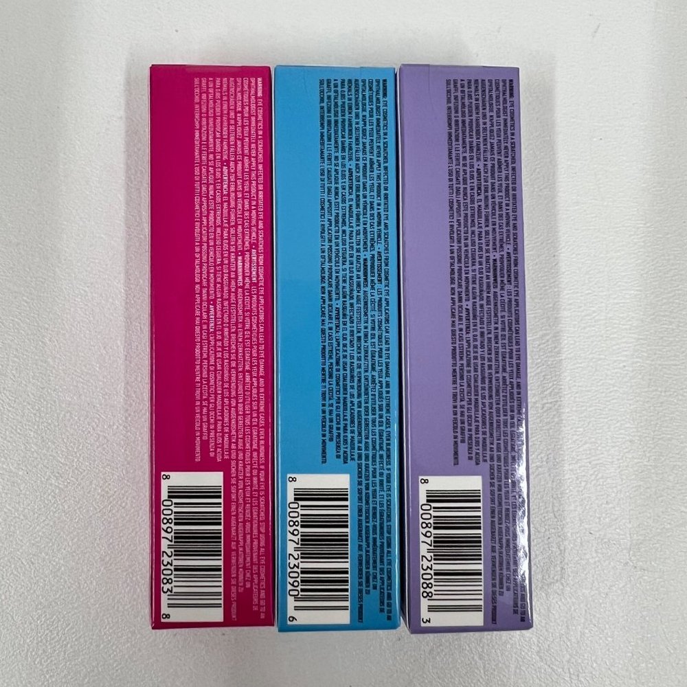 NYX Professional Makeup Vivid Brights Liquid Liner Eyeliner Blue Pink Lilac 3pk - Picture 3 of 5